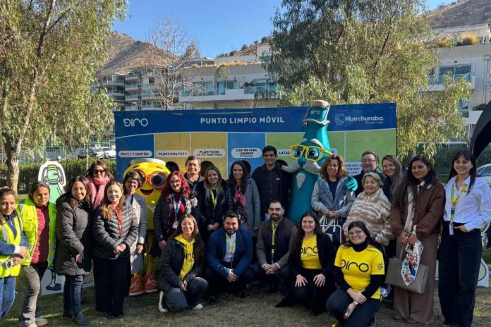 Soprole, GIRO y la Municipalidad de Huechuraba inauguran punto limpio para el reciclaje de envases de yoghurt y postres (plástico PS)