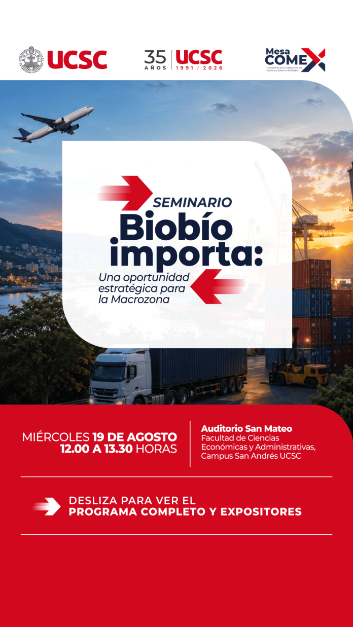 “Biobío importa” seminario abordará oportunidades y desafíos del proceso de importación (1)