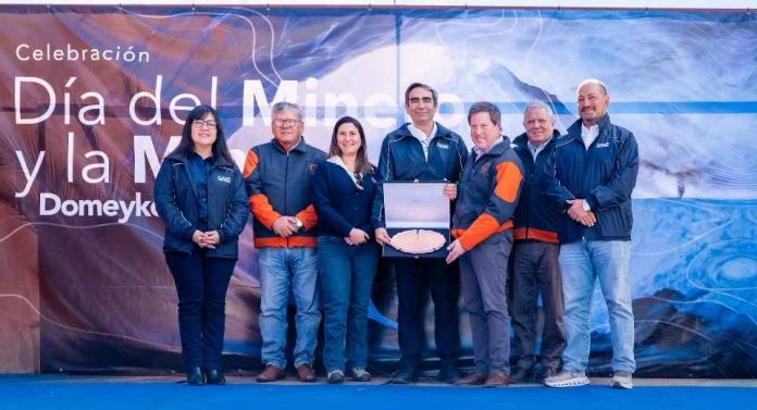 CMP recibe reconocimiento “San Lorenzo” de SONAMI en el Día del Minero y la Minera