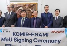 ENAMI y surcoreana KOMIR renuevan alianza por cinco años para proyectos de inversión y minerales críticos ENAMI y surcoreana KOMIR renuevan alianza por cinco años para proyectos de inversión y minerales críticos