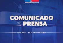 El Ministerio de Relaciones Exteriores informa que ha dispuesto el término de las funciones y actividades de la Embajada de Chile en la República Islámica de Irán, el que se hará efectivo a contar del 31 de agosto de este año. El Ministerio de Relaciones Exteriores informa que ha dispuesto el término de las funciones y actividades de la Embajada de Chile en la República Islámica de Irán, el que se hará efectivo a contar del 31 de agosto de este año.