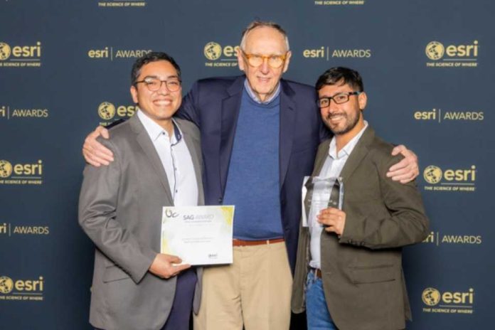 Esri entrega premio SAG 2026 a Transelec en la Conferencia de Usuarios en San Diego, Estados Unidos Esri entrega premio SAG 2026 a Transelec en la Conferencia de Usuarios en San Diego, Estados Unidos