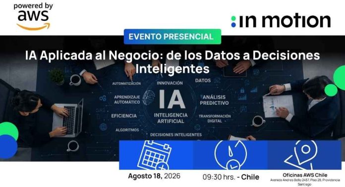 In Motion y Amazon Web Services abordarán cómo aplicar Inteligencia Artificial a los desafíos reales de los negocios