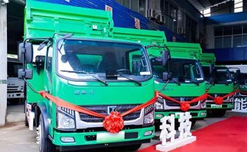 Landking avanza en el transporte de cero emisiones con la entrega de sus primeros camiones tolva propulsados por hidrógeno en China