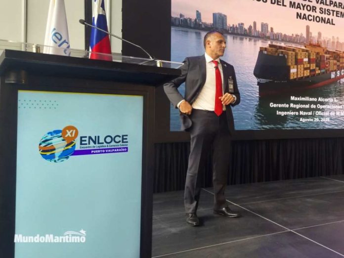 ENLOCE 2026 | MSC plantea desafíos para la competitividad del sistema portuario de Chile