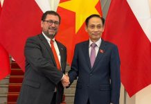 Ministro de Relaciones Exteriores inicia visita a Vietnam y se reúne con canciller: “Estamos preparados para avanzar en una alianza más integral” Ministro de Relaciones Exteriores inicia visita a Vietnam y se reúne con canciller: “Estamos preparados para avanzar en una alianza más integral”
