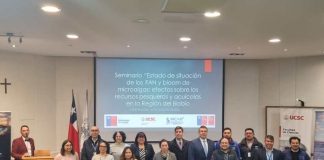 Seminario abordó estado de situación de las FAN y blooms de microalgas y sus efectos sobre los recursos pesqueros y acuícolas del Biobío