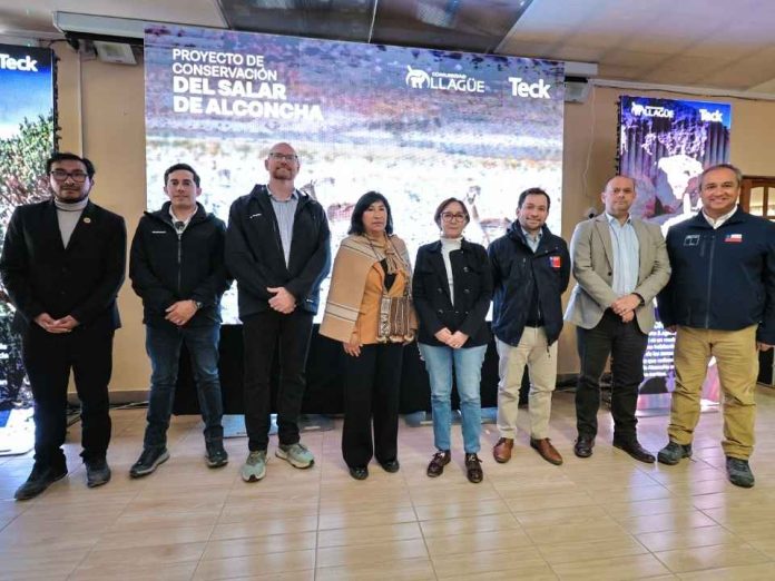 Teck y Comunidad Quechua de Ollagüe dan inicio al Proyecto de Conservación de 6 Mil Hectáreas en el Salar de Alconcha
