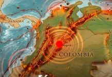 Terremoto de magnitud 7.4 sacude a Colombia