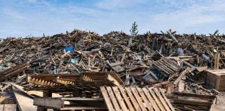 Una línea única en Latinoamérica busca abrir camino al reciclaje industrial de madera en Chile