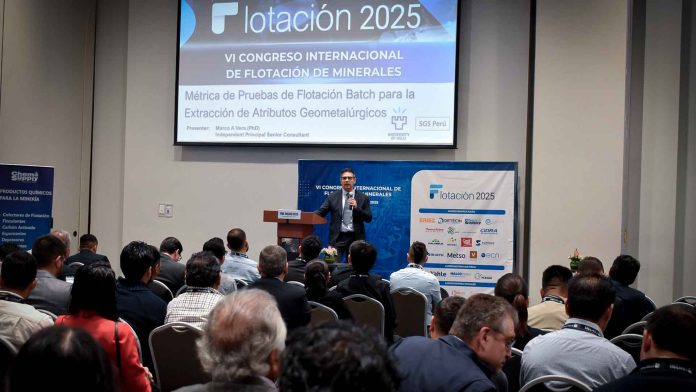 Chile en Flotación 2026: 16 expertos compartirán avances en flotación y procesamiento de minerales en Lima