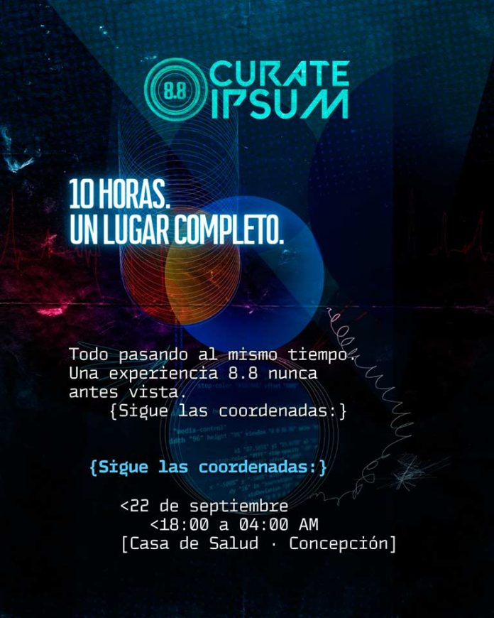 8.8 Curate Ipsum: Inédita experiencia que reúne ciberseguridad, hackers, música y cultura en Casa de Salud