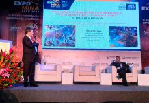 Presidente de la Cámara Minera de Chile expuso en Expomina 2026, Perú