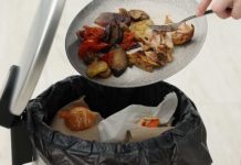 Comida a la basura el desperdicio que golpea al bolsillo y también llena los rellenos sanitarios