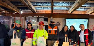 Constructora Paz, APRO y ACHS valorizan 145 kg de EPP en piloto de economía circular  