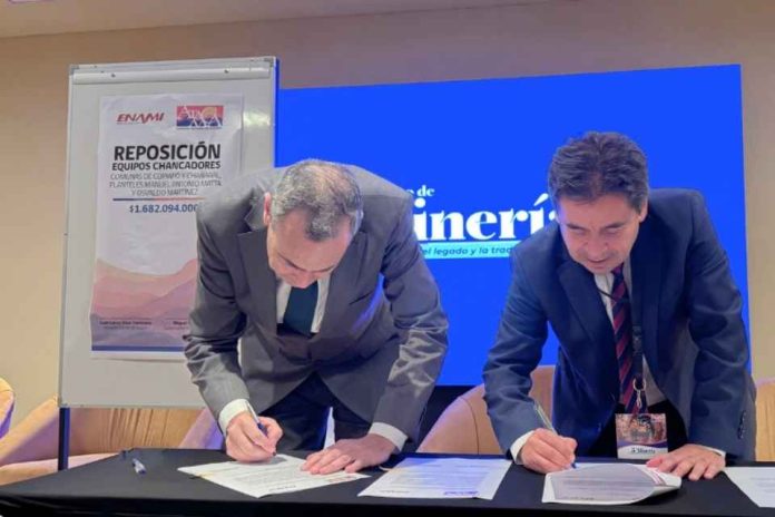 ENAMI y Gobierno Regional de Atacama firman convenio para reposición de chancadores en Planta Matta y El Salado