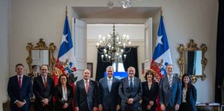 El Presidente de la República, José Antonio Kast, recibe al presidente del Banco Interamericano de Desarrollo (BID), Ilan Goldfajn