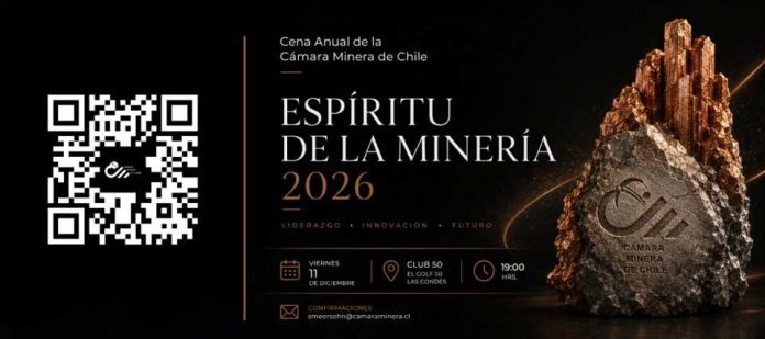 La Cámara Minera de Chile anuncia su Cena Anual 2026 para el 11 de diciembre La Cámara Minera de Chile anuncia su Cena Anual 2026 para el 11 de diciembre
