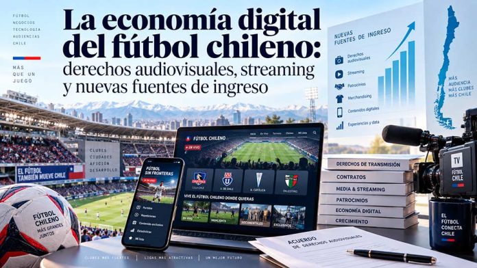 La economía digital del fútbol chileno: derechos audiovisuales, streaming y nuevas fuentes de ingreso