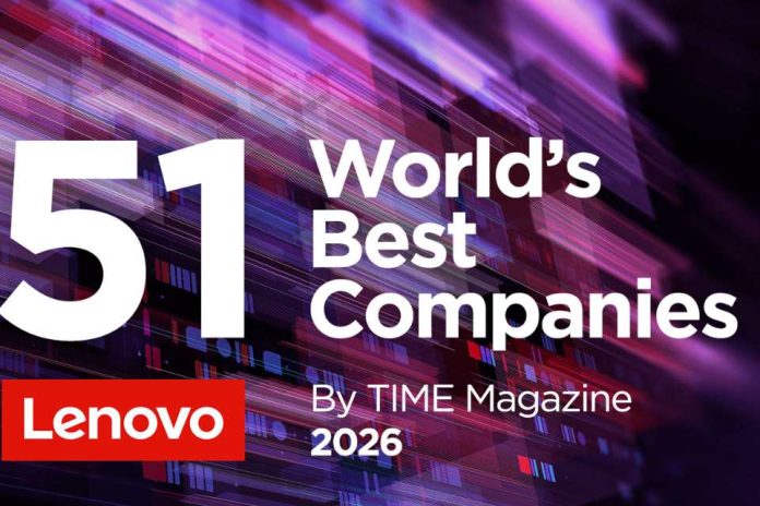 Lenovo es reconocida entre las Mejores Empresas del Mundo 2026 de TIME magazine, ocupa el puesto 51 a nivel global Lenovo es reconocida entre las Mejores Empresas del Mundo 2026 de TIME magazine, ocupa el puesto 51 a nivel global