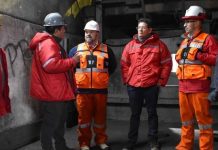 Operación subterránea y seguridad minera marcan recorrido por Yacimientos Carboníferos Río Turbio Operación subterránea y seguridad minera marcan recorrido por Yacimientos Carboníferos Río Turbio