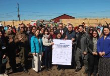 Plan de regeneración en Michaihue avanza con inicio de construcción de 80 viviendas del comité habitacional Newen Antu