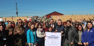 Plan de regeneración en Michaihue avanza con inicio de construcción de 80 viviendas del comité habitacional Newen Antu