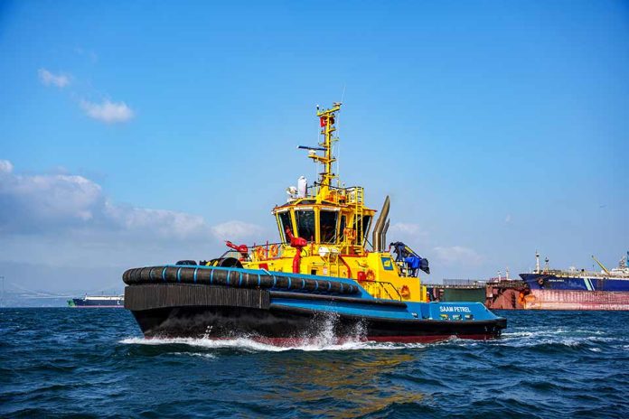 SAAM Towage celebra en Arica el bautizo del Petrel, el primer remolcador IMO Tier III de Chile 