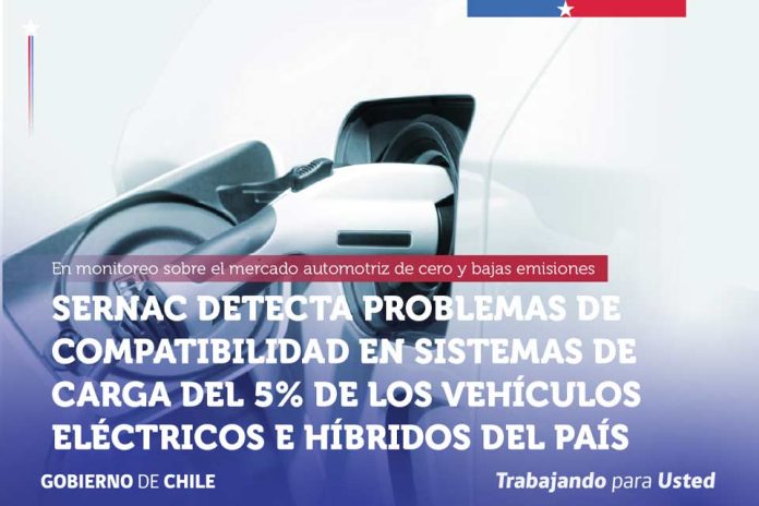 SERNAC DETECTA PROBLEMAS DE COMPATIBILIDAD EN SISTEMAS DE CARGA DEL 5% DE LOS VEHÍCULOS ELÉCTRICOS E HÍBRIDOS DEL PAÍS