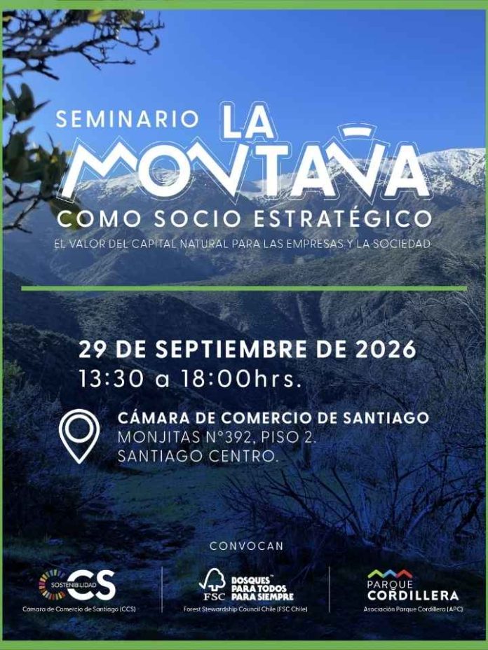 Seminario abordará el valor de la montaña como activo estratégico de los negocios