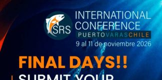 Últimos días para enviar resúmenes a SRS2026, la primera conferencia internacional dedicada al Síndrome Rickettsial del Salmón