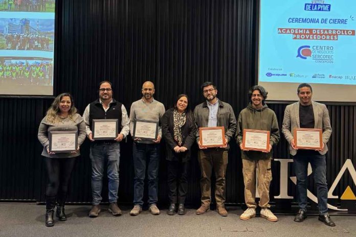 Academia de Desarrollo de Proveedores certificó a más de 40 participantes de la Región del Biobío