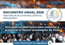 Tecnología Chilena, energía e inteligencia artificial marcarán el encuentro con que AIE celebrará sus 30 años
