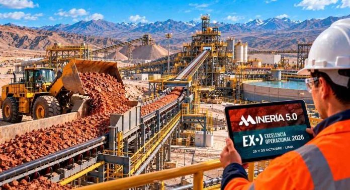 Automatización, recuperación de cobre con IA y gestión de costos se abordarán en congresos sobre Minería 5.0 y Excelencia Operacional en Lima