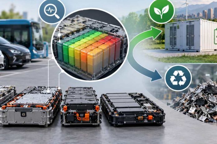 Baterías de vehículos eléctricos Diferentes caminos hacia una segunda vida Baterías de vehículos eléctricos Diferentes caminos hacia una segunda vida