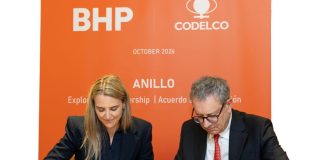 Codelco y BHP firman acuerdo para iniciar exploración del Proyecto Anillo Codelco y BHP firman acuerdo para iniciar exploración del Proyecto Anillo