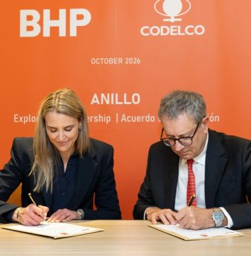 Codelco y BHP firman acuerdo para iniciar exploración del Proyecto Anillo Codelco y BHP firman acuerdo para iniciar exploración del Proyecto Anillo