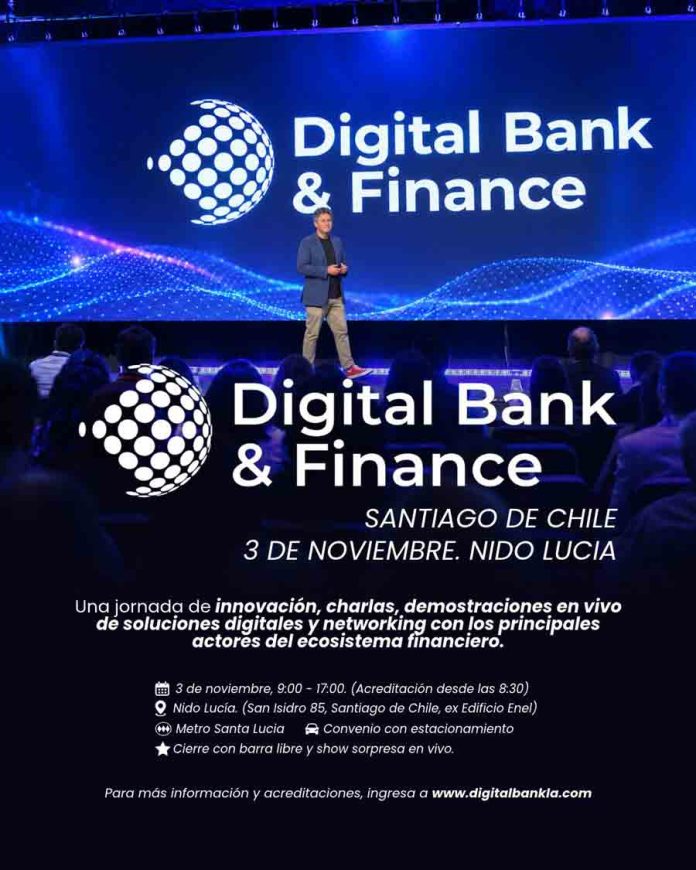 Digital Bank & Finance 2026 vuelve al centro de Santiago con una jornada de innovación, tecnología y networking Digital Bank & Finance 2026 vuelve al centro de Santiago con una jornada de innovación, tecnología y networking