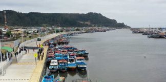 Dos proyectos fortalecerán la infraestructura del puerto pesquero artesanal de Lebu, el más grande de Chile
