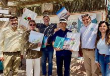 Embajadores visitan Desierto Florido
