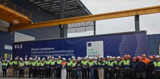 FLS celebra primer despacho de revestimientos con sello Low Carbon Product