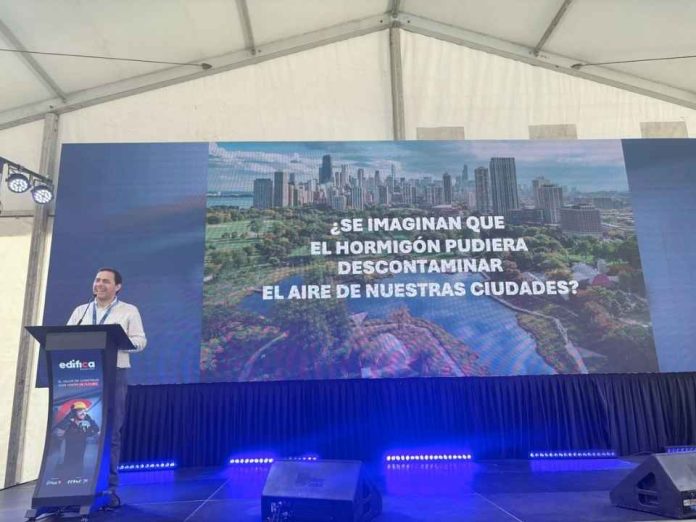 Hormigón que ayuda a descontaminar el aire obtiene segundo lugar en Premio Innovación Edifica 2026 Hormigón que ayuda a descontaminar el aire obtiene segundo lugar en Premio Innovación Edifica 2026