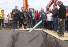 Instalación de primera piedra da inicio a megaproyecto Los Luchadores para 272 familias de Coronel Instalación de primera piedra da inicio a megaproyecto Los Luchadores para 272 familias de Coronel