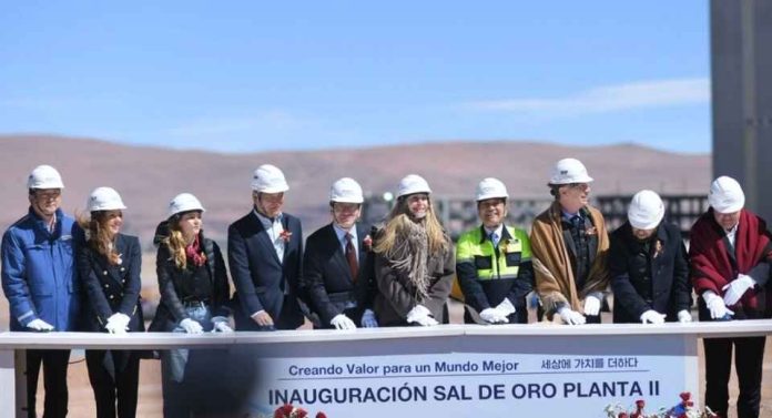 POSCO inaugura en Argentina planta de carbonato de litio de US$208 millones y proyecta elevar Sal de Oro a 100.000 toneladas