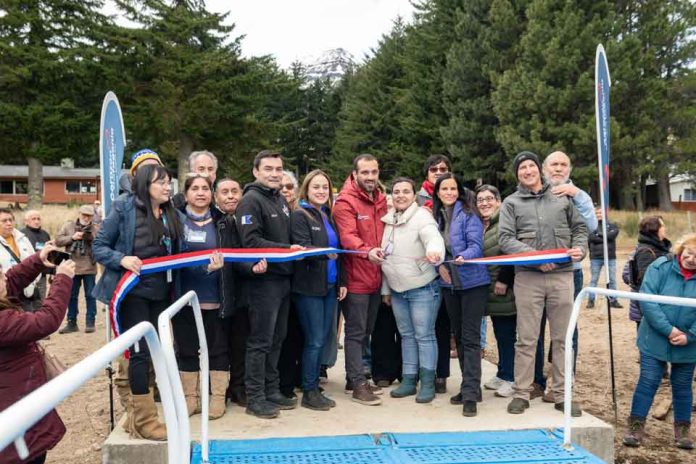 Pasarelas reutilizadas dan vida a nuevo muelle sustentable en Lago La Paloma Pasarelas reutilizadas dan vida a nuevo muelle sustentable en Lago La Paloma