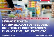 SERNAC fiscaliza a los supermercados sobre el deber de informar correctamente el valor final del producto SERNAC fiscaliza a los supermercados sobre el deber de informar correctamente el valor final del producto (1)