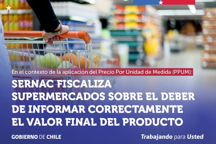 SERNAC fiscaliza a los supermercados sobre el deber de informar correctamente el valor final del producto (1)