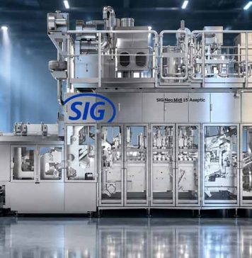 SIG presenta nuevas máquinas de llenado SIG Neo de alta velocidad y flexibilidad para envases de cartón aséptico