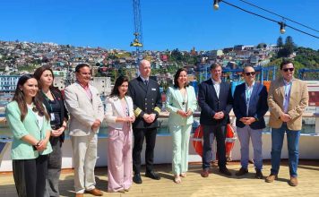 Con el arribo de nave híbrida MS Fridtjof Nansen, TPV dio inicio en Valparaíso a la Temporada de Cruceros 2026-2027