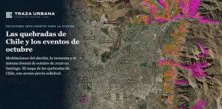 ¿Por dónde se mueve el agua cuando llueve fuerte? Chileno crea plataforma para entender su recorrido por la ciudad ¿Por dónde se mueve el agua cuando llueve fuerte? Chileno crea plataforma para entender recorrido del agua por la ciudad